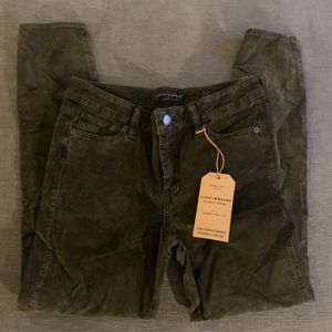 lucky brand velvet jeans